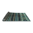 thumbnail image 2 of Ahgly Company Indoor Rectangle Abstract Light Blue Modern Area Rugs, 8' x 12', 2 of 4