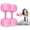 Solid Pink, variant on Travel Weights Water Filled Dumbbell Set of 2,6LB Hand Weights for Women at  Gym Exercise