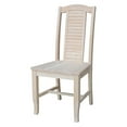 thumbnail image 4 of International Concepts Seaside Solid Wood Chairs - Set of 2 - Unfinished, 4 of 11
