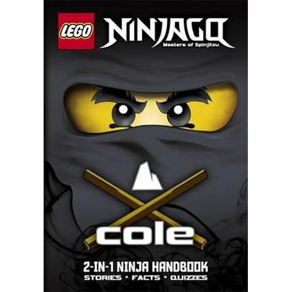 Pre-Owned LEGO Ninjago: Cole/Jay 2-in-1 Ninja Handbook (Paperback) 1409310345 9781409310341