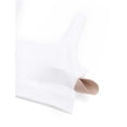 thumbnail image 5 of Sujetador deportivo CRZ YOGA Butterluxe, espalda en U, cuello redondo, acolchado, blanco, 5 of 5