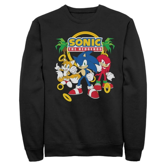 Mens Sonic the Hedgehog Classic Trio Pose Sweatshirt