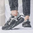 thumbnail image 6 of NOKIO Men's Running Shoes Lightweight Tennis Walking Shoes Comfortable Cushion Sneakers Breathable Athlet𝗂c Casual Shoes Versatile Durab𝗅e Anti-S𝗅ip Sport Shoes for Back to College, 6 of 9