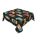 thumbnail image 2 of Wukai Retro Video Game Waterproof Tablecloth for Kitchen Dining, Fits Square Tables for 2-4 Seats -60"x60", 2 of 7