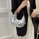 thumbnail image 3 of Bolsa De Hombro Bolsa de hombro para mujer Bolsa de mano de cuero de PU Bolsa de mano elegante Bolsas de mano brillantes Plata Sywqhk Para Estrenar, 3 of 7