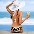 thumbnail image 5 of Panda Sunflower Detachable Sponge Adjustable Strap Bikini Set Two-Pack Swimsuit Women Swim Suit, 5 of 6