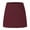 Red, variant on Women's Skirts with Built in Shorts Solid Color Zipper Side Slit Basic Versatile Stretchy Casual Business Maxi Skirt for Women Office Wear