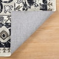 thumbnail image 4 of LOKHOM 5'x7' Boho Area Rug for Living Room, Non Slip Machine Washable Rugs Vintage Floor Carpet for Bedroom Dinning Room Kitchen, Black Coffee, 4 of 11