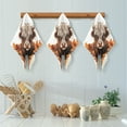 thumbnail image 5 of 6 Pieces Thickened Double Polyester Fleece Kitchen Towel - 28x28cm Strongly Absorb Water & Oil Stain Removal，Cute Highland Cow, 5 of 8