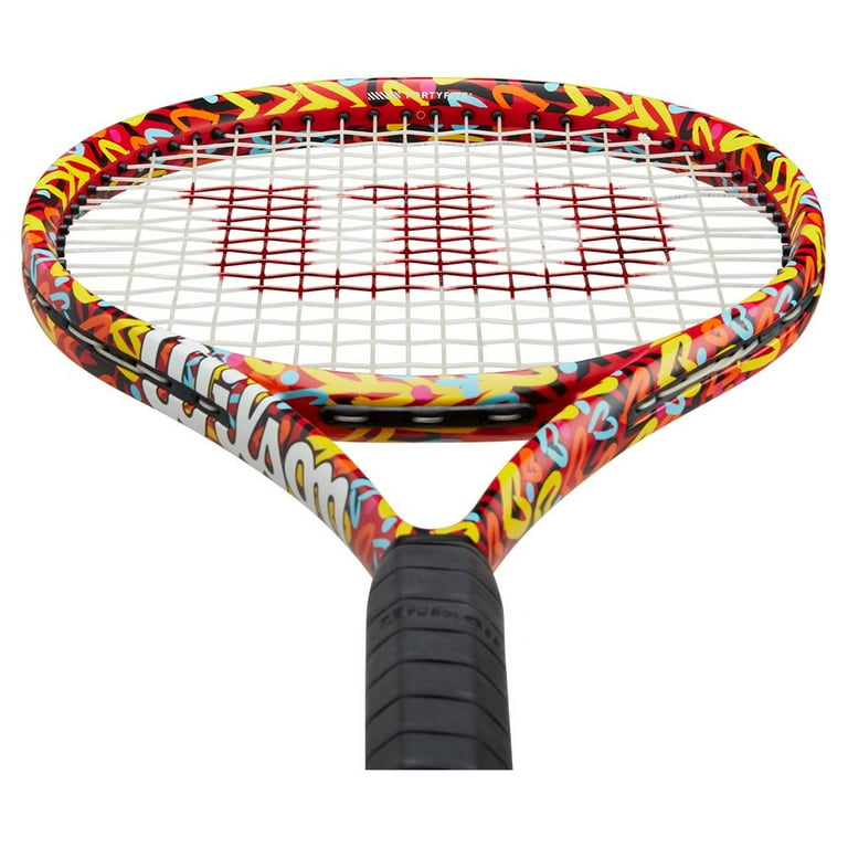 Wilson Clash 100 v2 Britto Hearts Tennis Racquet ( 4_3/8