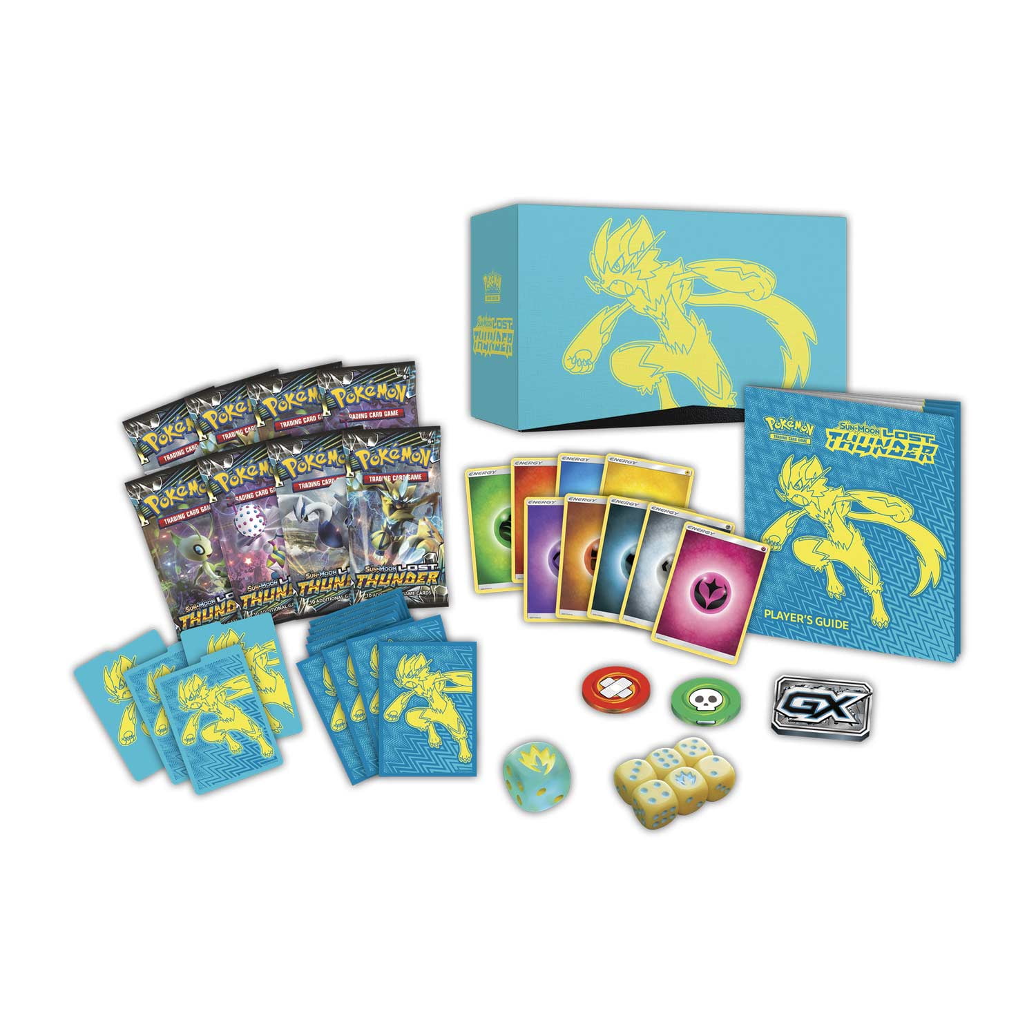 Pokemon TCG: Sun and Moon Lost Thunder Elite Trainer Box - Walmart.com
