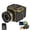 Black + 32GB U2 Card, variant on Portable Retro Twin-Lens Reflex CCD Digital Camera with 4K Video, 64MP Photos & 16X Digital Zoom, Ideal for Students and Photography Beginners