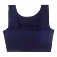 thumbnail image 1 of Sujetador deportivo sin costuras para mujer con acolchado suave para aeróbicos, fitness, 2XL, 1 of 9