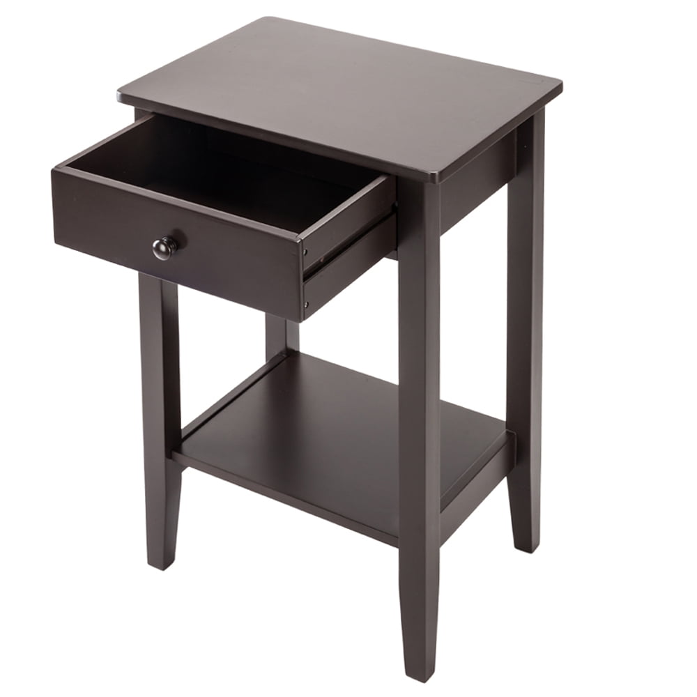 Lowestbest Drawer Nightstand Sofa/Bed/Chair Side End Table, Wood Legs Storage Cabinet for Small Spaces, Dining Room Furniture, Coffee Lowestbest Drawer Nightstand Sofa/Bed/Chair Side End Table, Wood Legs Storage Cabinet for Small Spaces, Dining Room Furniture, Coffee