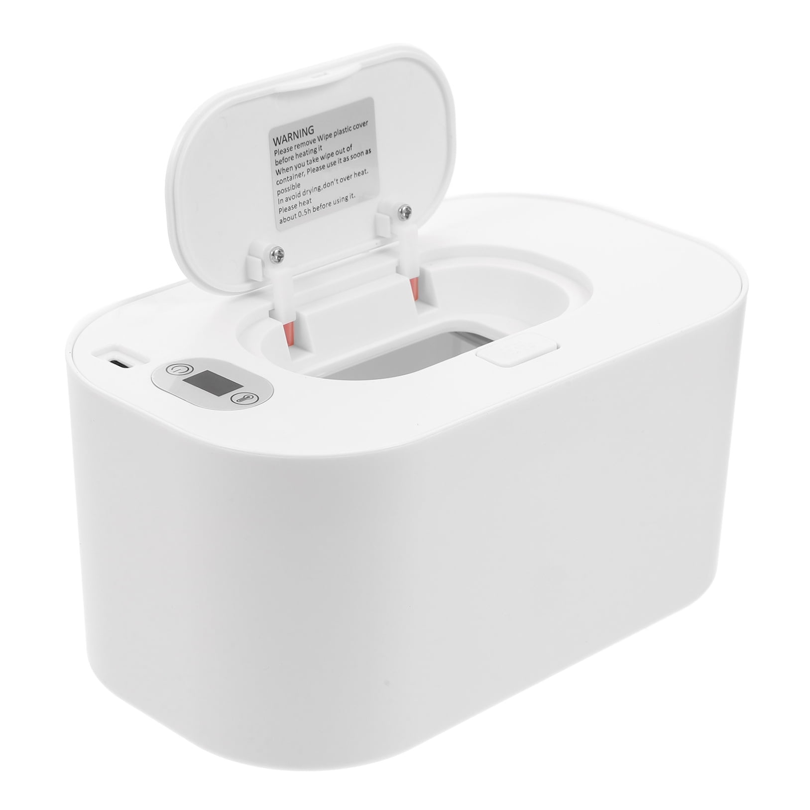Pawsdot USB Heater Wet Tissue Warmer White PP Constant Temp for Home 1Set