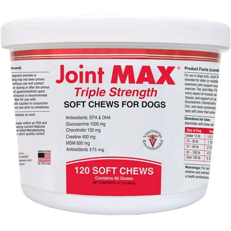 Joint MAX Triple Strength Soft Chews, 120-Count