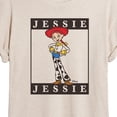 thumbnail image 3 of Toy Story 4 - Type Block Jessie - Juniors Ideal Flowy Muscle T-Shirt, 3 of 5