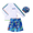 Blue, variant on Arlun Boys Long Sleeve Swim Tops and Trunks Funny Print Rash Guard Comfortable Separates Swimwear Sets for Toddler Kids Swimming 3 Piece Quick-Dry Swimsuits with Cap Orange 12-13 Years