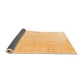 thumbnail image 2 of Ahgly Company Indoor Square Solid Orange Modern Area Rugs, 7' Square, 2 of 4