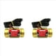 thumbnail image 1 of 2X -B5 DN20 G3/4 Pulgadas Interruptor de Sensor de Flujo de Agua DC5-18V 1-30L/Min Medidor de Flujo para Control Industrial Circulación de Líquido, 1 of 4