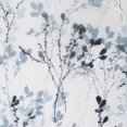 thumbnail image 5 of Achim Misty Indoor Polyester Light Filtering Floral Curtain Panel, Teal, 52-in W x 63-in L, 5 of 6