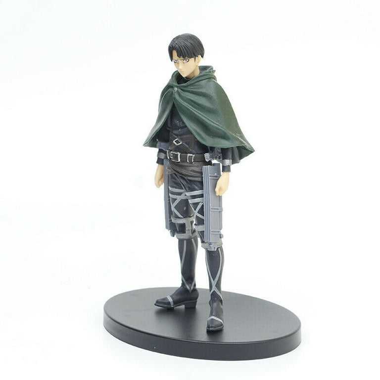  Banpresto Attack On Titan Levi Figure Statue Survey Corps Levi  The Final Season Special Ver. About 6.2 Inch : Toys & Games