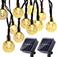 thumbnail image 1 of Serie de 30 Y 50 Luces Led Solares Para Exteriores amarillo, 1 of 9