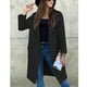 thumbnail image 5 of Abrigo Informal De Longitud Midi, Chaqueta Cálida De Longitud Midi Para Mujer Para Invierno ANGGREK Negro XXL, 5 of 5