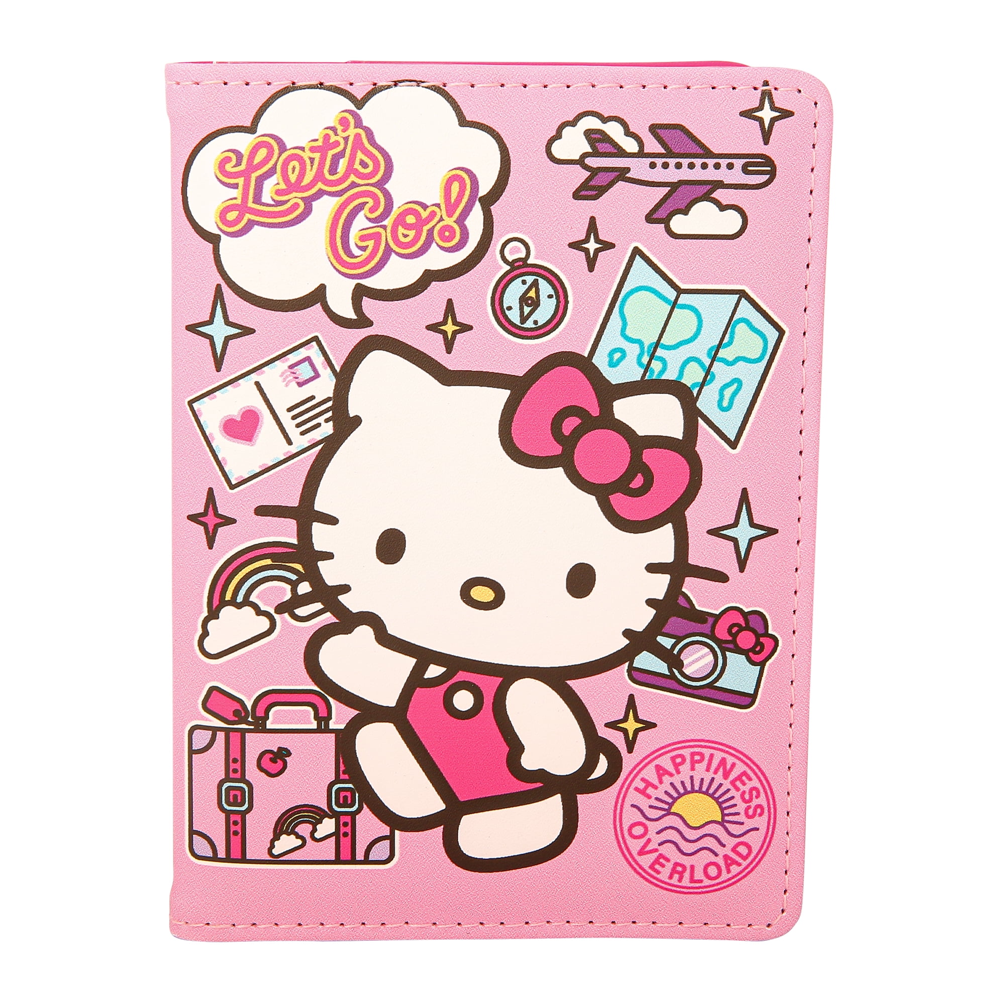 Hello Kitty Sanrio Passport Holder Travel Accessories Officially