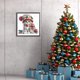 thumbnail image 2 of (K462) Resina Con Forma Especial Gatitos Navideños Con Diamantes Parciales 30*30cm, 2 of 9