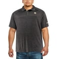 thumbnail image 3 of Men's Colosseum Black Army Black Knights Big & Tall Down Swing Polo, 3 of 5
