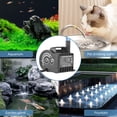 thumbnail image 3 of Submersible 5V Water Pump 8 Levels Adjustable 0-600L/H Small Fountain Pump with 0-7.2ft Lift, 6.5ft USB Charging and Suction Cup Base, Portable Mini Pump for Fish Tank, Pond, Aquarium, Pet Drinking, 3 of 8