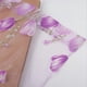 thumbnail image 4 of 100 x 200 cm Tulip Print Sheer Tulle Curtains Balcony Window Decoration Purple, 4 of 4