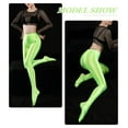 thumbnail image 4 of Womens Shiny Oil Pantyhose Stocking Sexy Opaque High Waist Leggings Seamless Glossy Footed Tights Pants Streetwear Workout Yoga Socks Trousers, 4 of 6