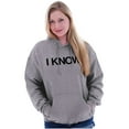 thumbnail image 3 of Famous Movie Quote Couples Matching Unisex Plus Fleece Graphic Hoodie Brisco Brands 3X, 3 of 6