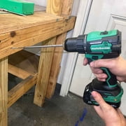 Metabo HPT 18V Cordless Hammer Drill Kit, DV18DEX