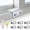 Silver, variant on Sliding Window Locks (6 Sets),Security Window Locks with Keys,Adjustable Aluminum Sliding Window Stops,Easy Installation Without Drilling,for Vertical and Horizontal Sliding Windows (Black)