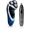 Philips Norelco PT720 PowerTouch Electric Razor including Bonus Nose and Ear Trimmer