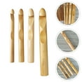thumbnail image 2 of Shisuyan Crochet Needle Knitting Hooks Crochet Needles Synthetic Material 1 Set 25mm, 2 of 8