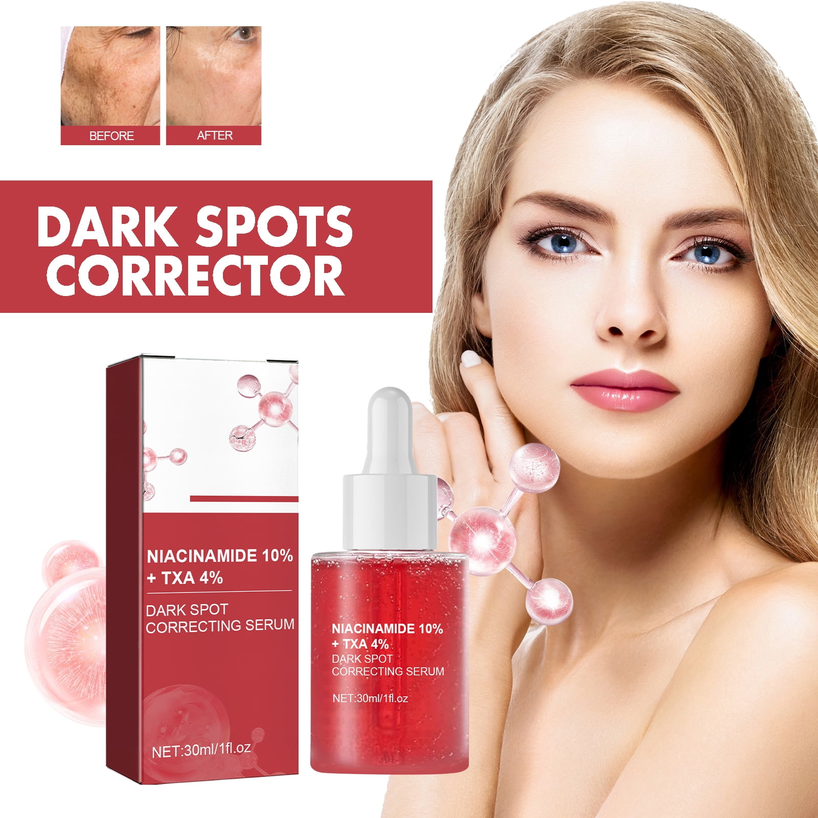 Alvantor Dark Spot Remover for Face with Niacinamide, Lightweight & Hydrating, 1fl.oz