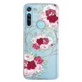 thumbnail image 1 of Funda InstaCase para Moto G8 Antigolpes Flores y Lineas, 1 of 4