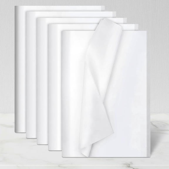 White Tissue Paper, Bulk Wrapping Tissue Paper for Weddings Birthday DIY Project Arts Craft Decor