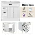 thumbnail image 5 of Harper & Bright Designs 36" Bathroom Vanity Sink Combo, Bathroom storage Cabinet with Drawers, Single Sink Bathroom Vanity, White, 5 of 20