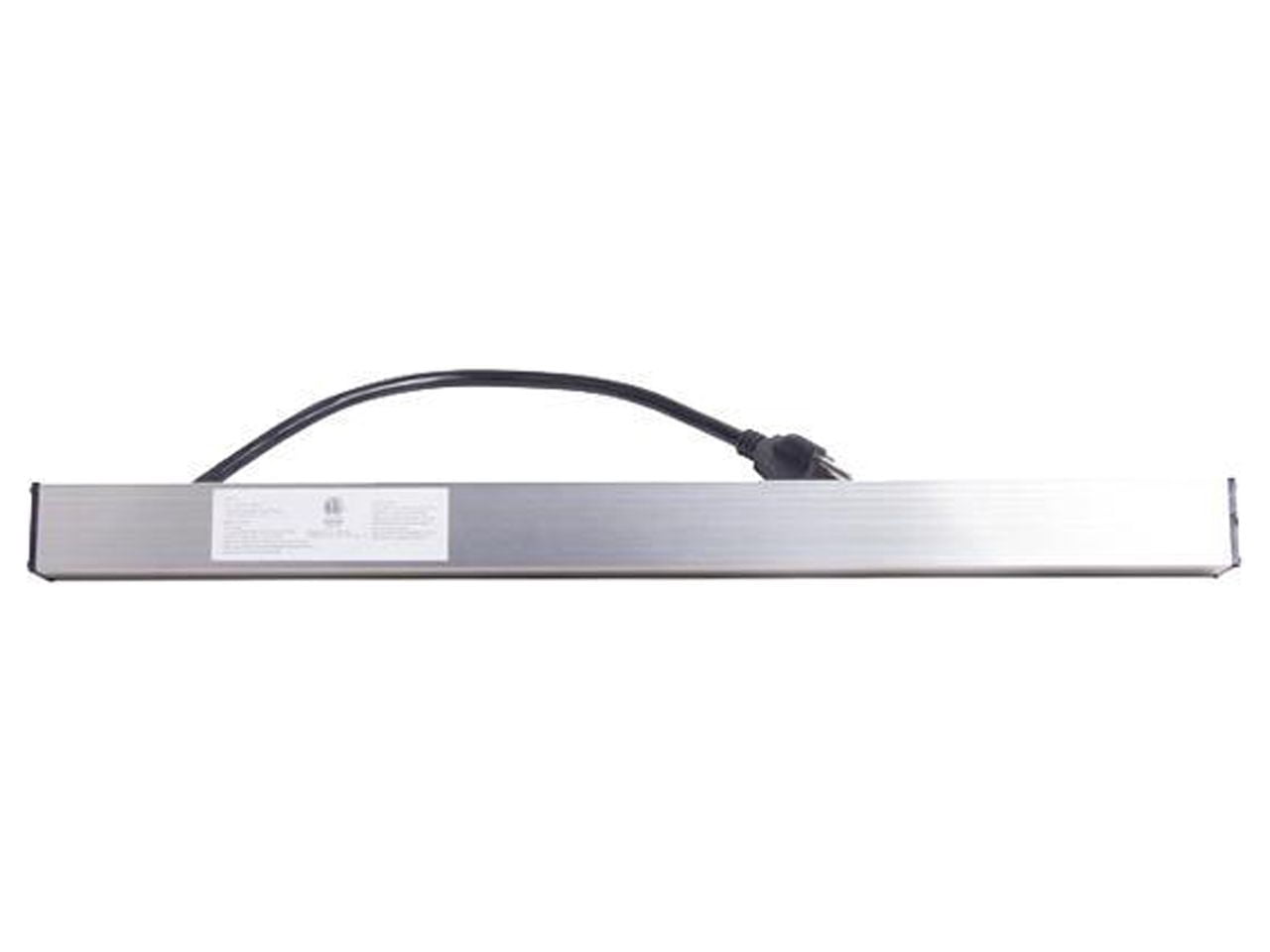 Inland 6 Outlets Aluminum Power Strip, 3.0 Feet Power Cord, Lighted Reset Switch, ETL Approved, 60 Hz / 125V / 15 Amp / 1872 Watts