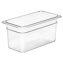 Food Pan 1/3 X 6" Camwear® Clear