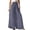 v#29Grey177, variant on Rggeeun Women Pants Solid Color Elastic High Waist Ankle Length Curved Hem Wide Leg Loose Fit Soft Drape With Side Pockets For Vacation Kawaii Bottoms,Red,Xxl