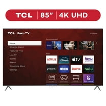 TCL 85โ Class S4 (85S410R) 4K UHD HDR LED Smart TV with Roku TV