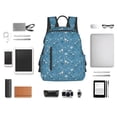 thumbnail image 4 of Yiaed Dinosaur Skull Print Lightweight Backpack Travel Backpacks Hiking Daypack for Women Men, 4 of 5