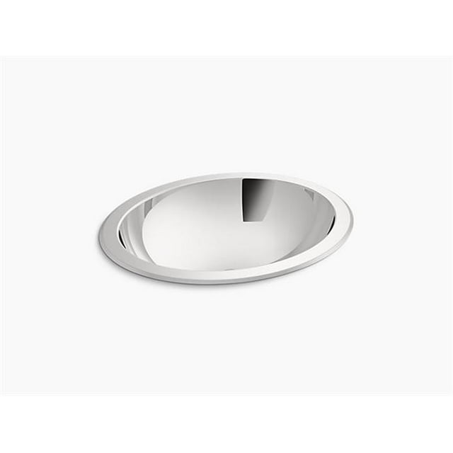 Kohler K-2609-MU-NA Bachata Drop-In & Undermount Bathroom Sink with Luster Finish & Overflow