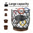 thumbnail image 3 of Organizador con soporte para cápsulas de café YINMIT, capacidad para tazas de 35 kg, 3 of 7